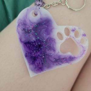 Handmade resin Keychain